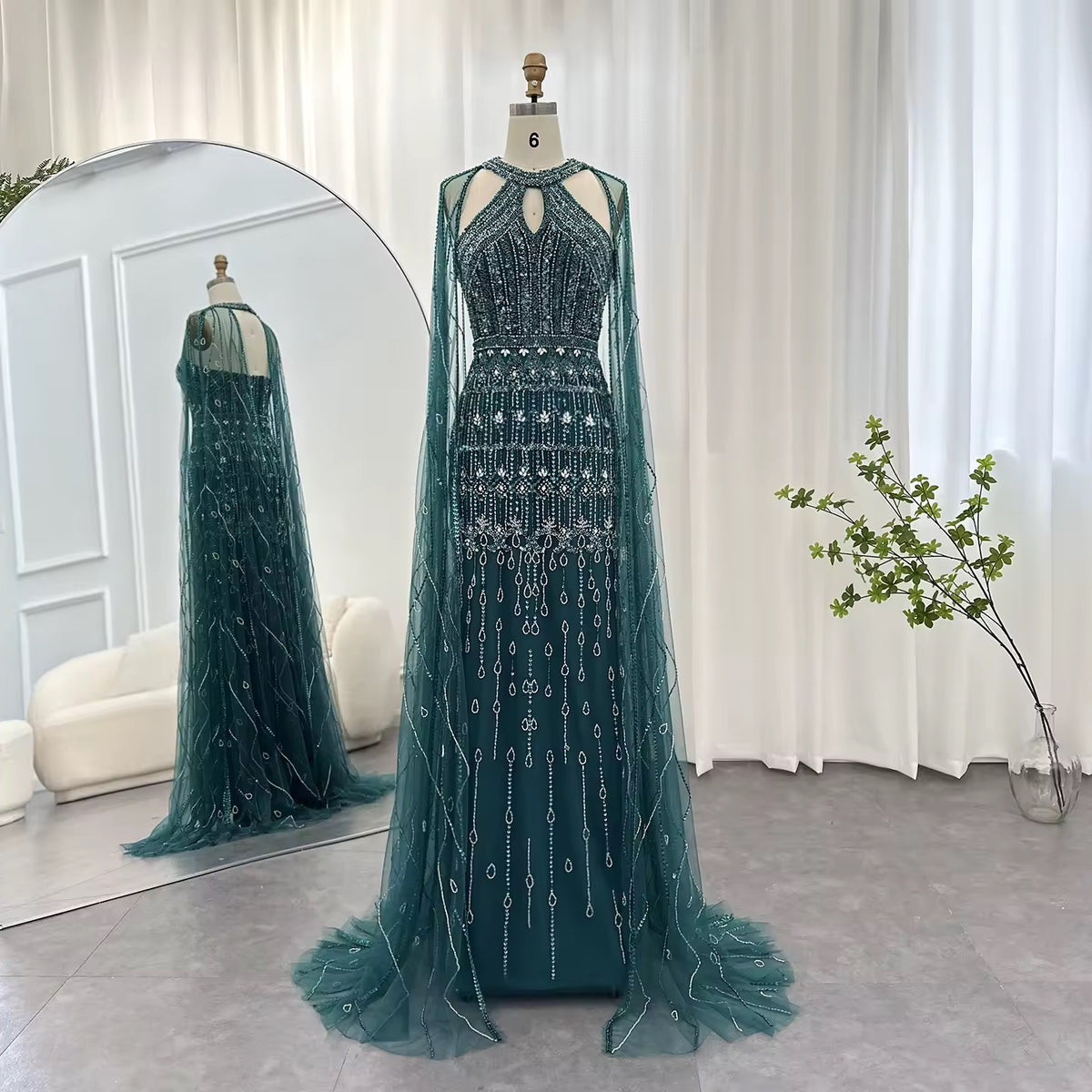 Luxury evening dress