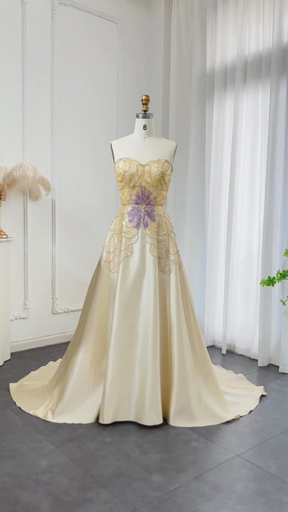Luxury Butterfly Evening Dress