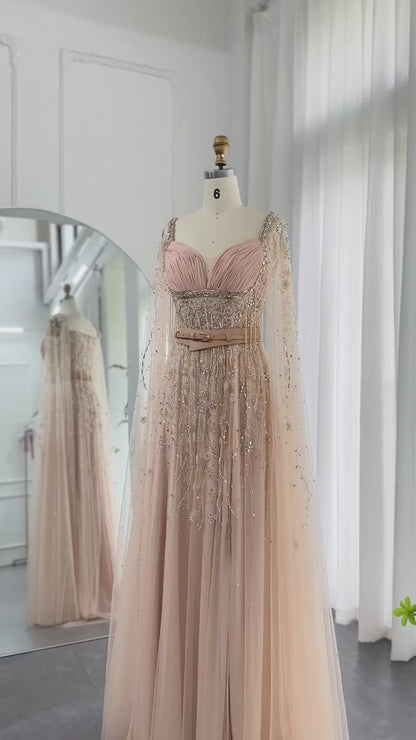 Champagne Evening Dress
