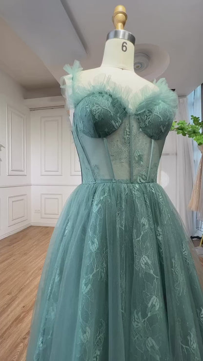 Elegant Mid Lace Dress